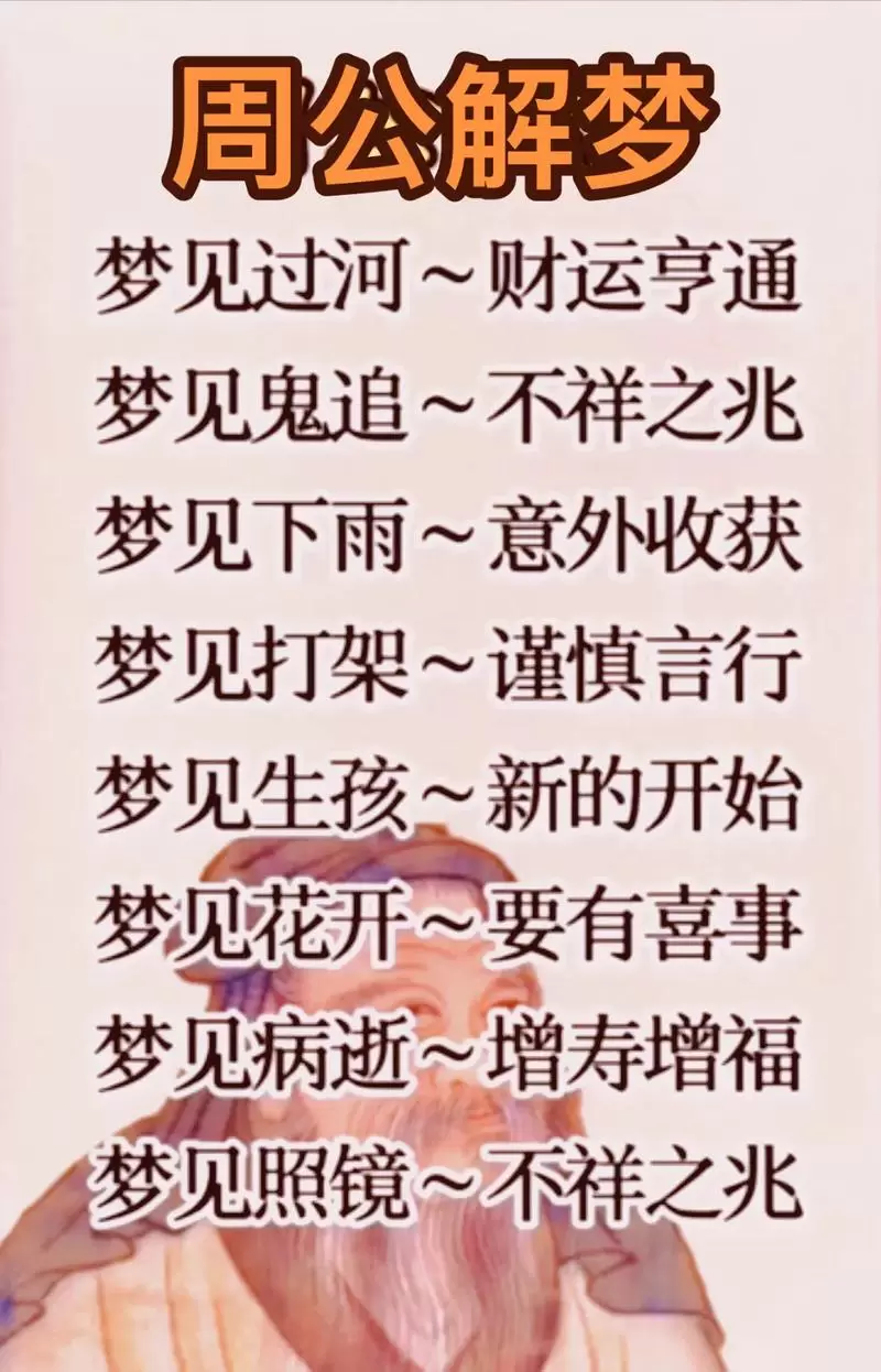 周公解梦糟 周公原版解梦大全免费查询插图