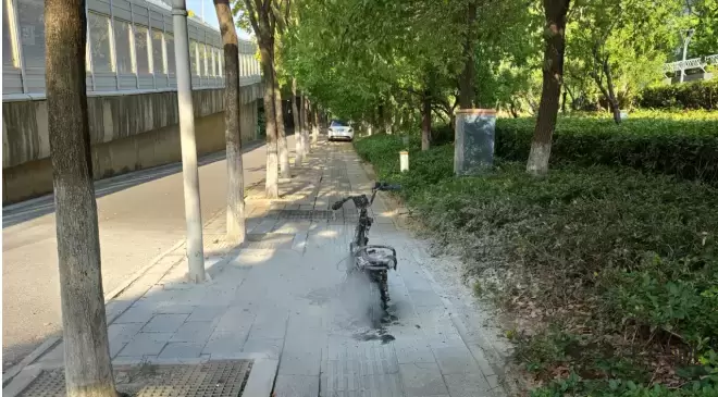 电动车当街烧毁！车主：花了1000元，仅入手3天！插图1