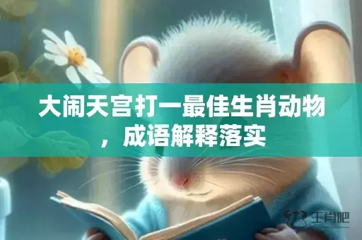 大闹天宫打一最佳生肖动物，成语解释落实插图