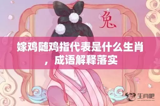 嫁鸡随鸡指代表是什么生肖，成语解释落实插图
