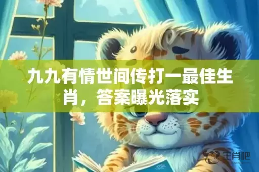 九九有情世间传打一最佳生肖，答案曝光落实插图