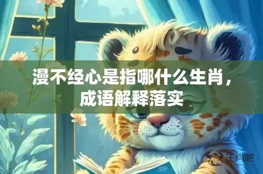 漫不经心是指哪什么生肖，成语解释落实插图