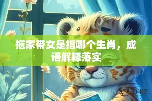 拖家带女是指哪个生肖，成语解释落实插图