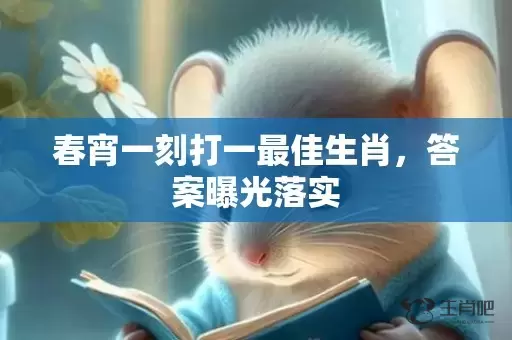 春宵一刻打一最佳生肖，答案曝光落实插图
