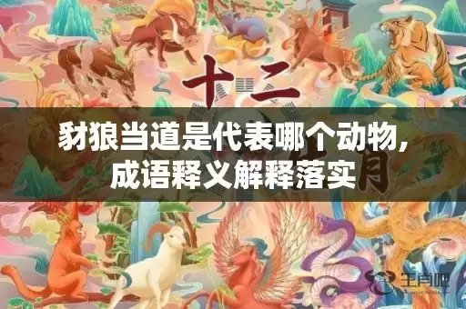 豺狼当道是代表哪个动物,成语释义解释落实插图