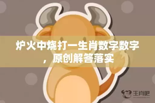 炉火中烧打一生肖数字数字，原创解答落实插图