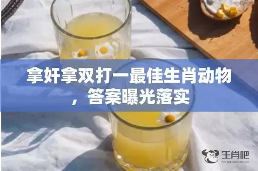 拿奸拿双打一最佳生肖动物，答案曝光落实插图