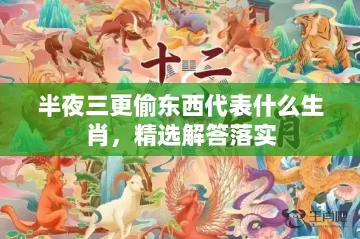 半夜三更偷东西代表什么生肖，精选解答落实插图