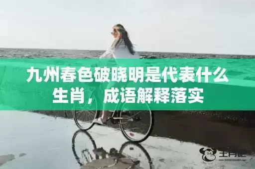 九州春色破晓明是代表什么生肖，成语解释落实插图