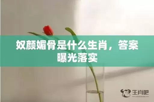 奴颜媚骨是什么生肖，答案曝光落实插图