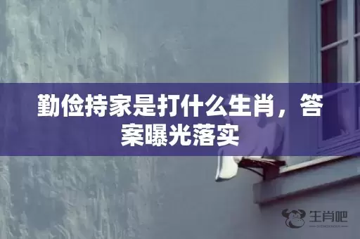 勤俭持家是打什么生肖，答案曝光落实插图