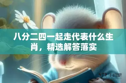 八分二四一起走代表什么生肖，精选解答落实插图