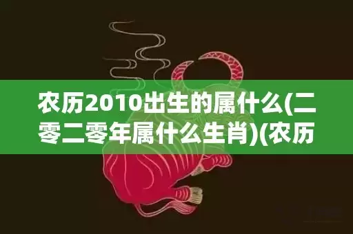农历2010出生的属什么(二零二零年属什么生肖)(农历哪天出生很聪明)插图