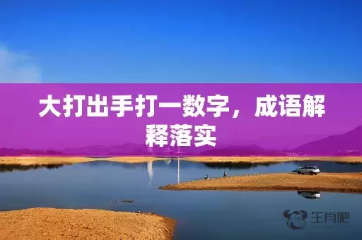大打出手打一数字，成语解释落实插图