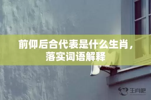 前仰后合代表是什么生肖，落实词语解释插图