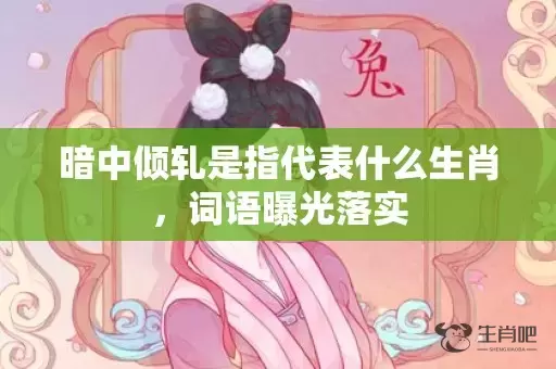 暗中倾轧是指代表什么生肖，词语曝光落实插图
