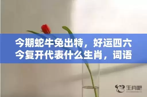今期蛇牛兔出特，好运四六今复开代表什么生肖，词语曝光落实插图